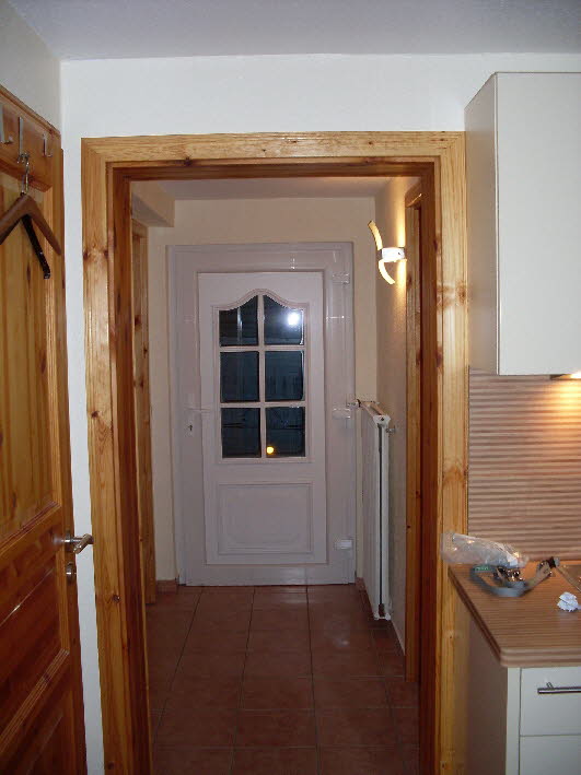 Die Haustr von innen